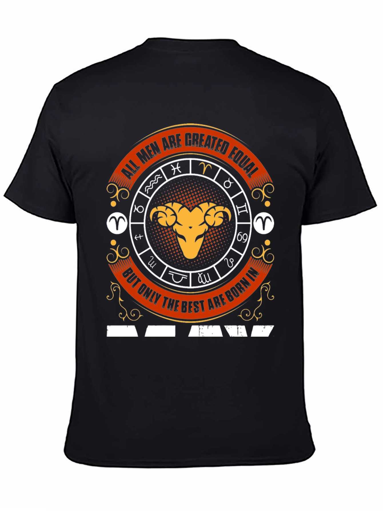 Aries Zodiac T-Shirt - All Men Created Equal