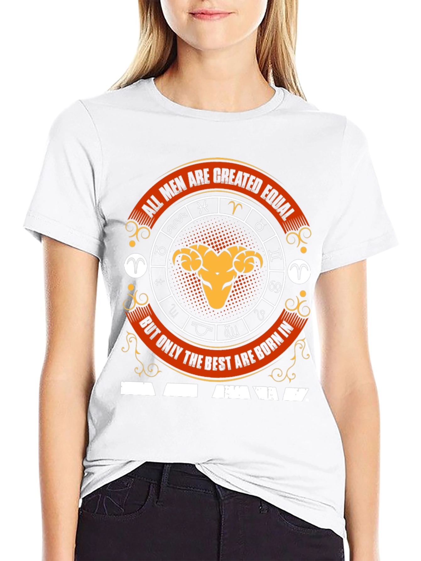Aries Zodiac T-Shirt - All Men Created Equal
