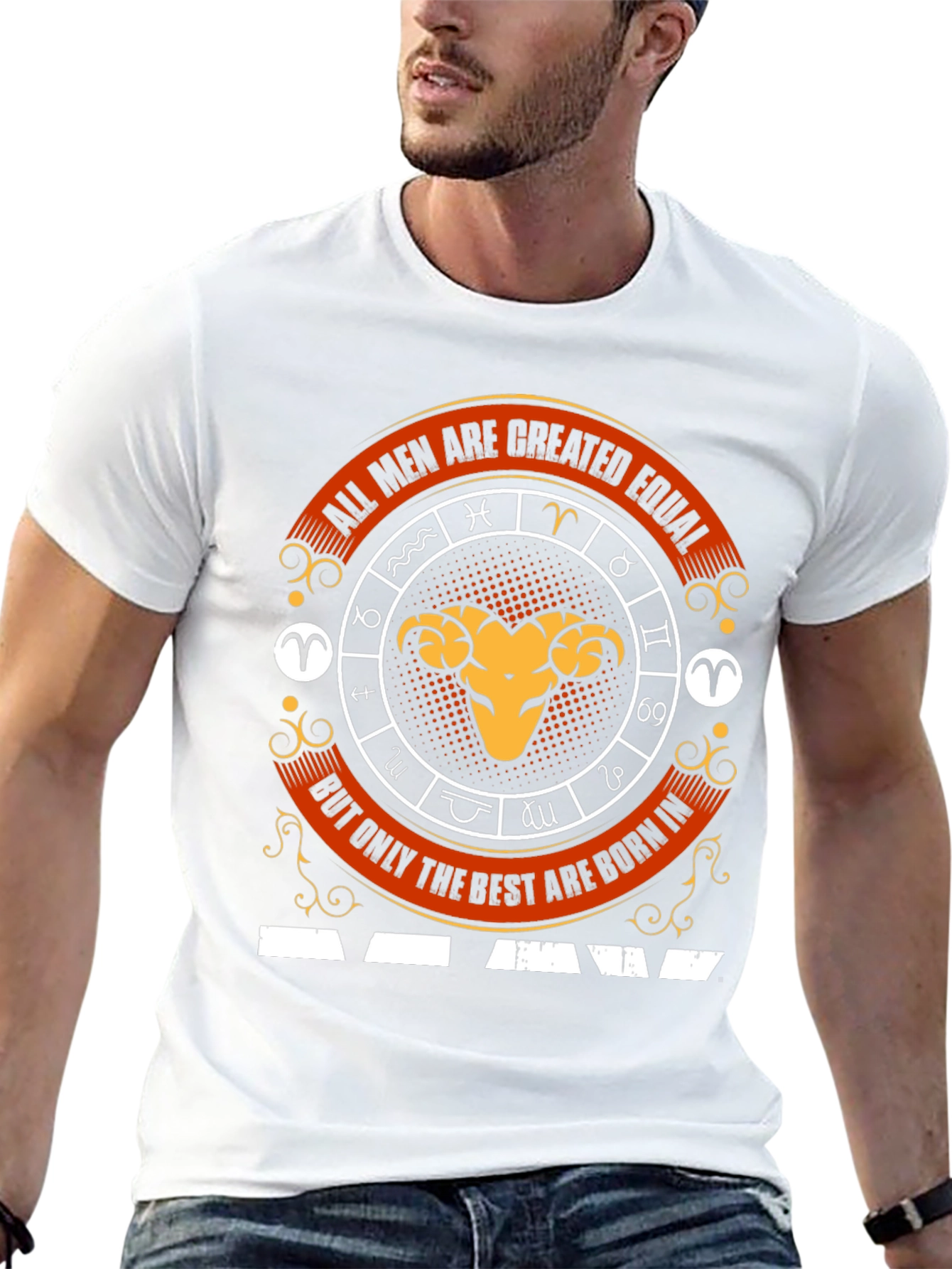 Aries Zodiac T-Shirt - All Men Created Equal