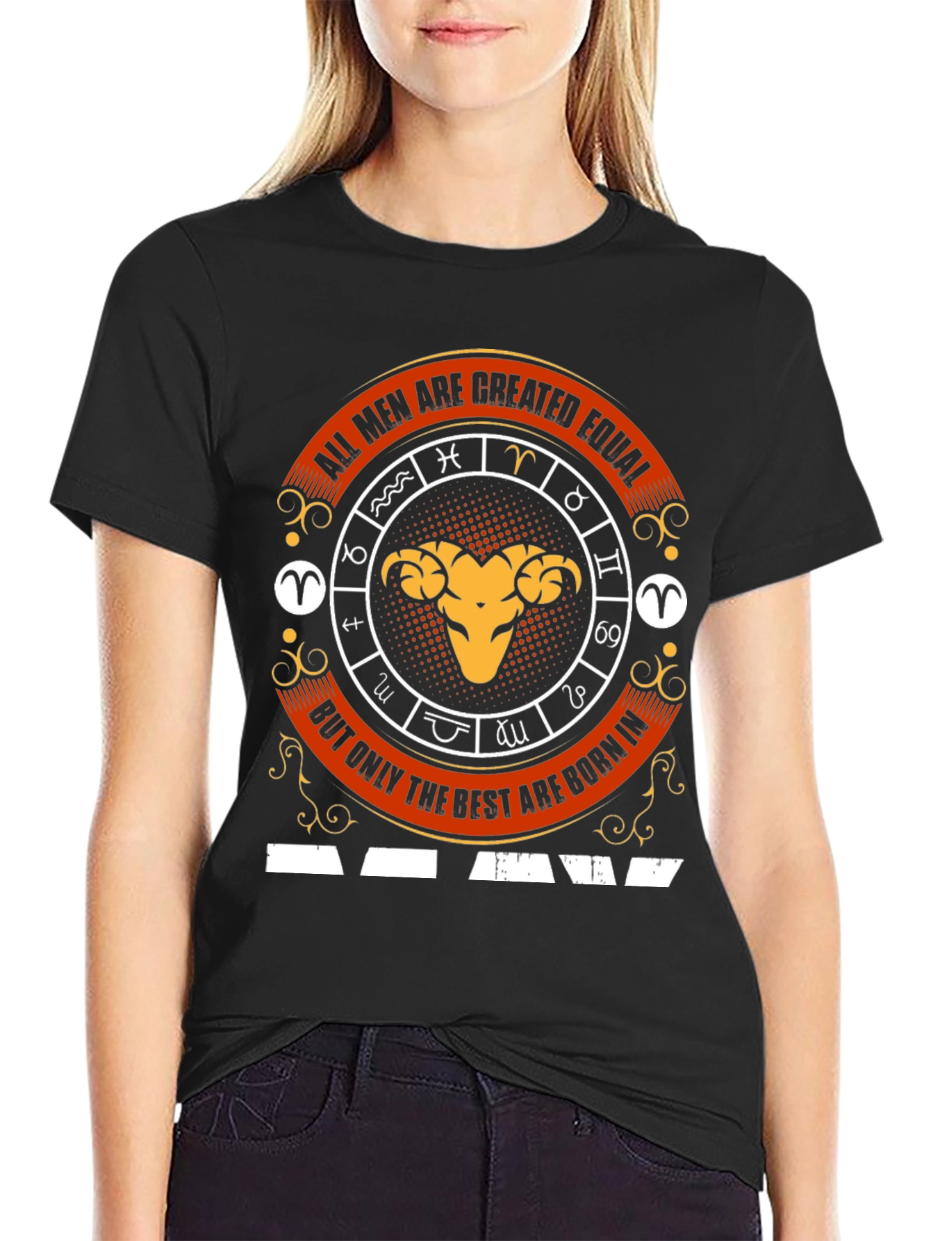 Aries Zodiac T-Shirt - All Men Created Equal