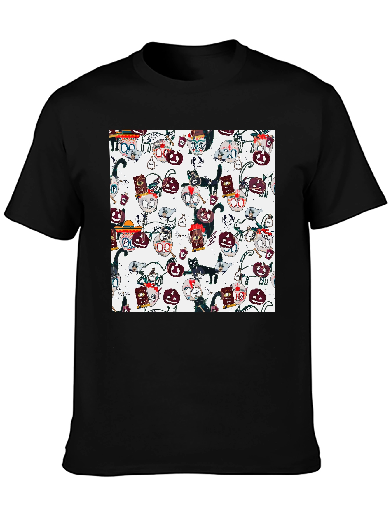 Day of the Dead Cats T-Shirt