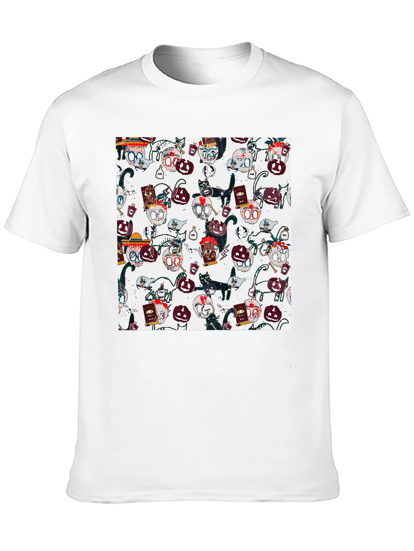 Day of the Dead Cats T-Shirt