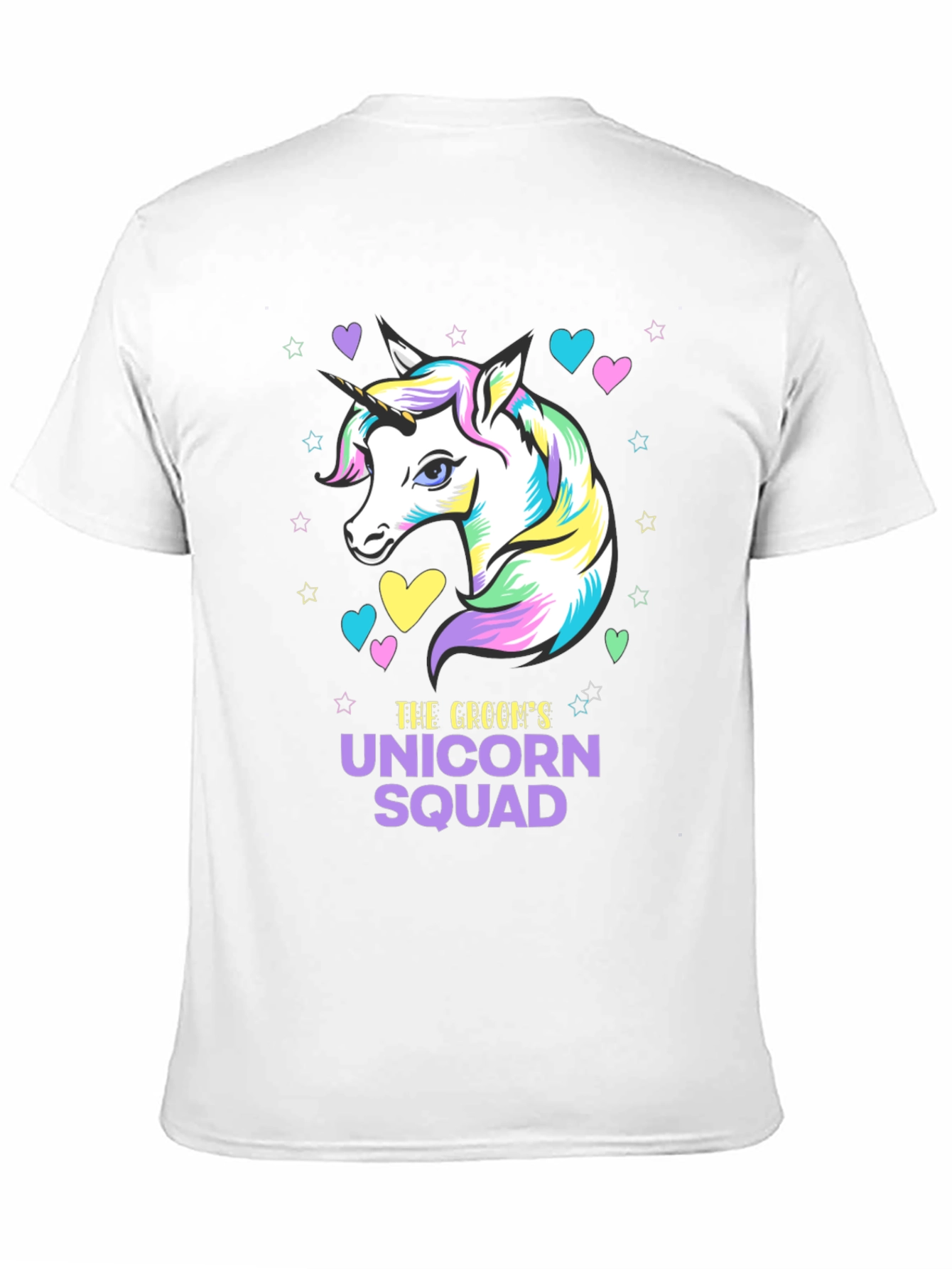 Unicorn Squad Grooms T-Shirt