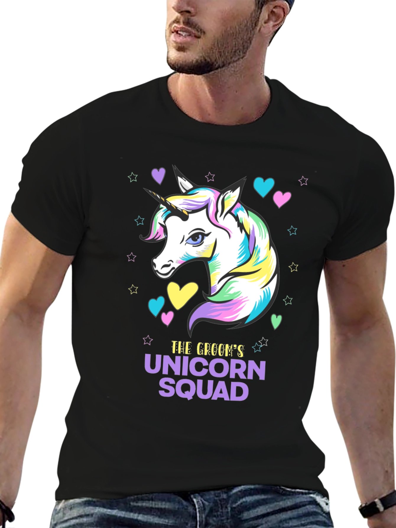 Unicorn Squad Grooms T-Shirt