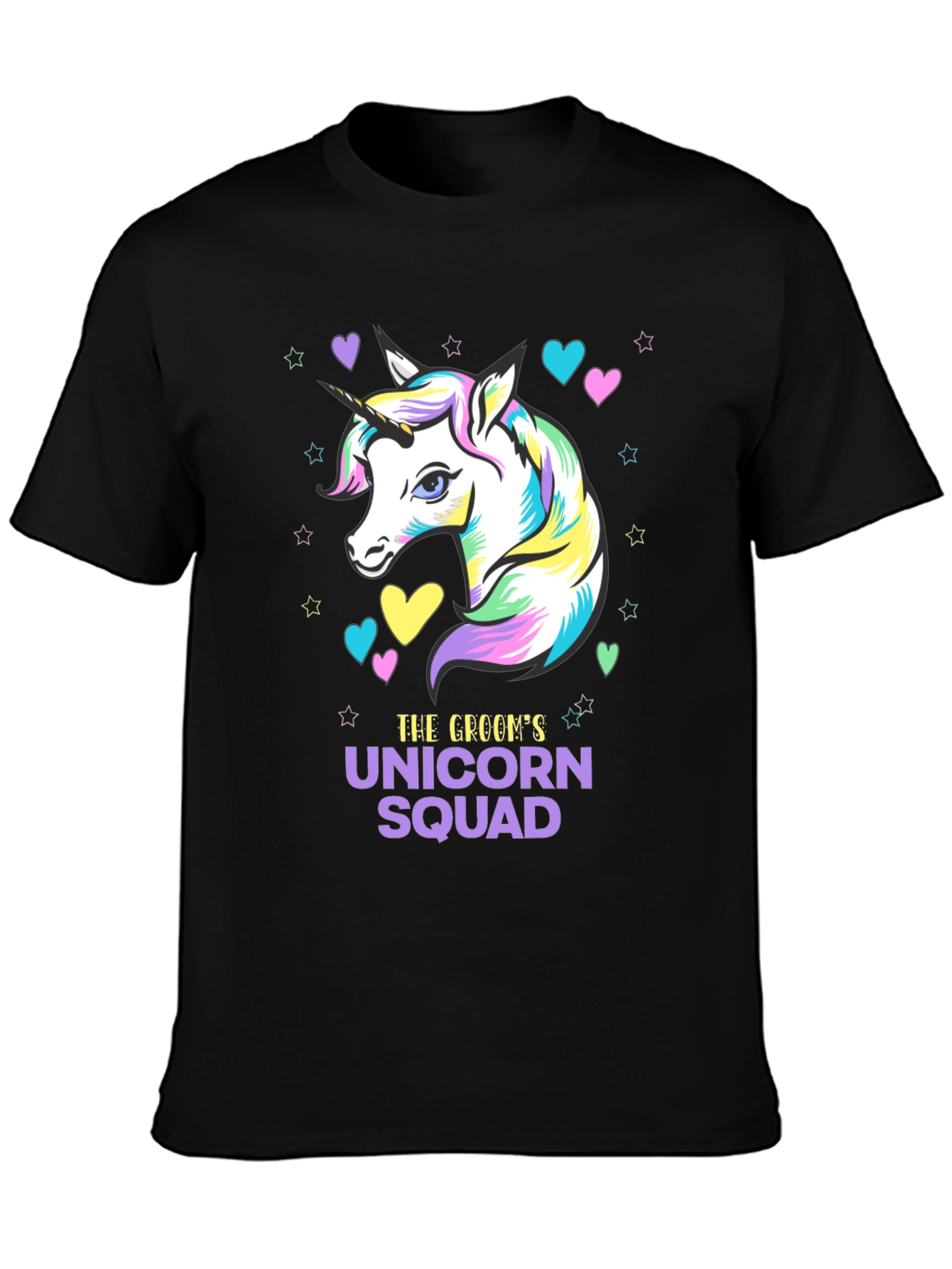 Unicorn Squad Grooms T-Shirt