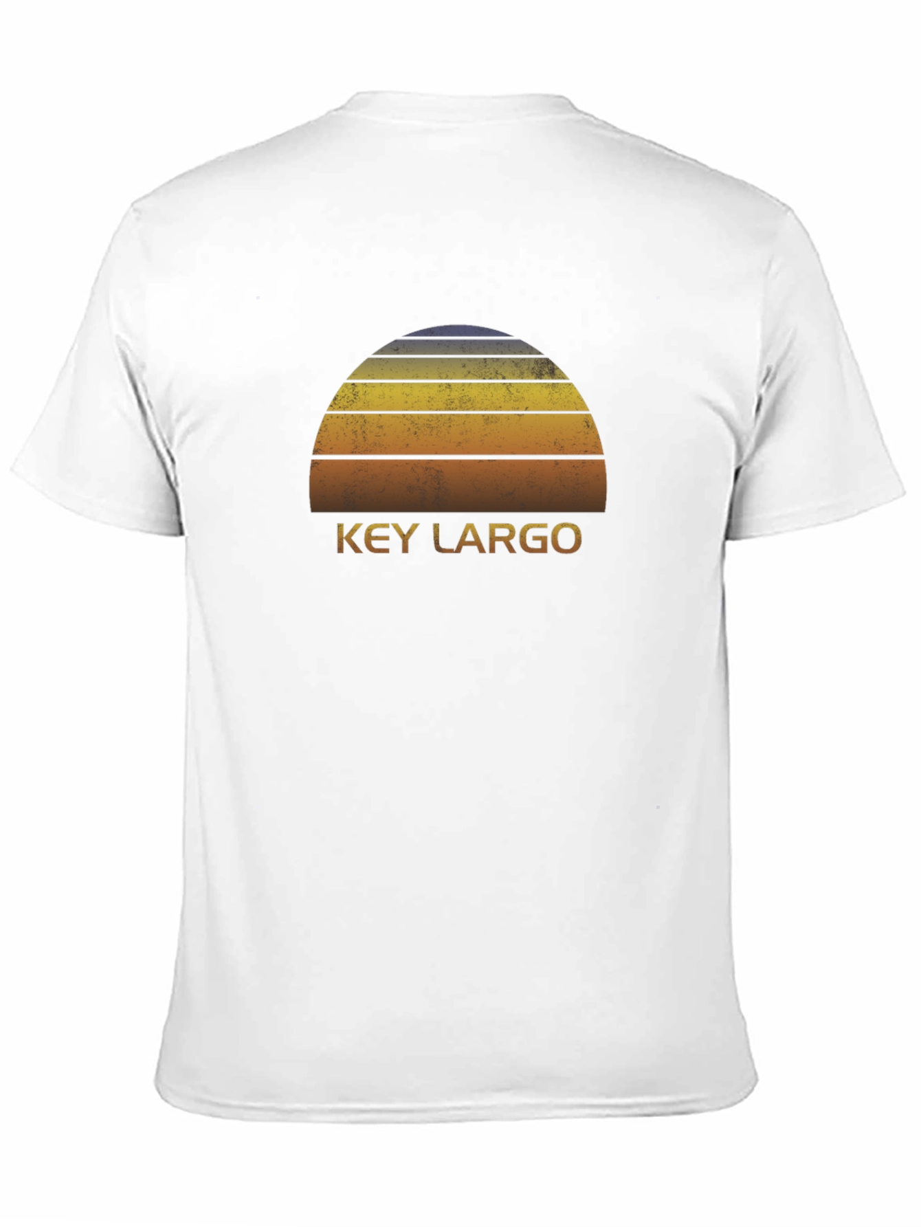 Key Largo Sunset T-Shirt Retro Style