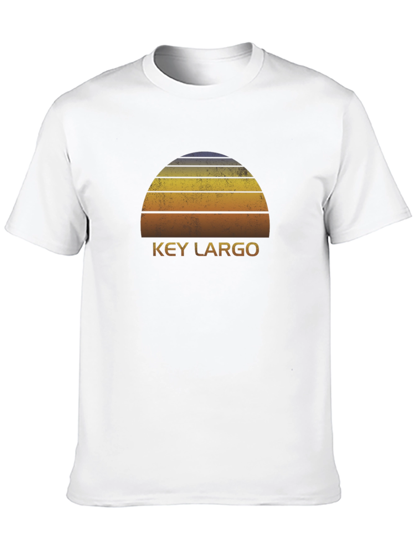 Key Largo Sunset T-Shirt Retro Style