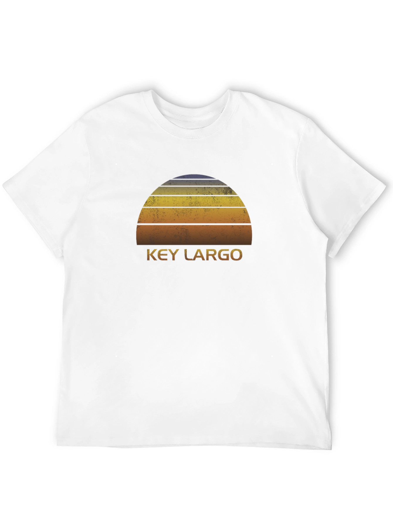 Key Largo Sunset T-Shirt Retro Style