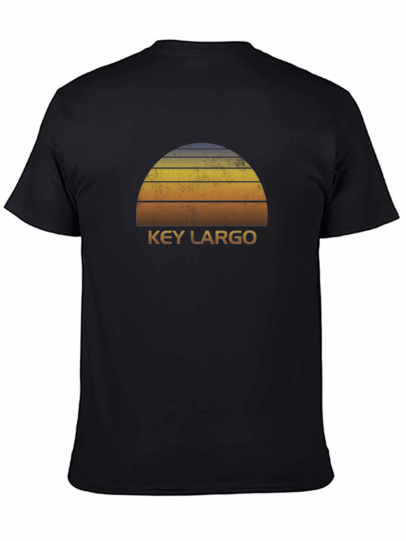 Key Largo Sunset T-Shirt Retro Style