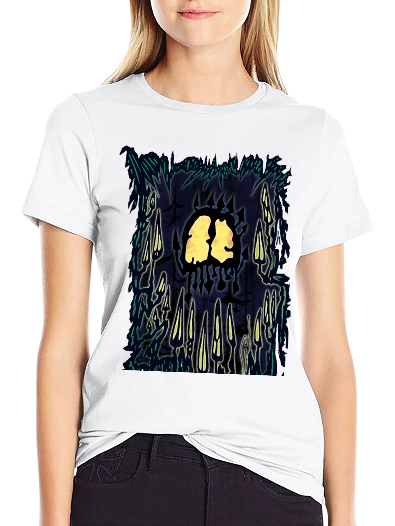 Abstract Graphic Print T-Shirt