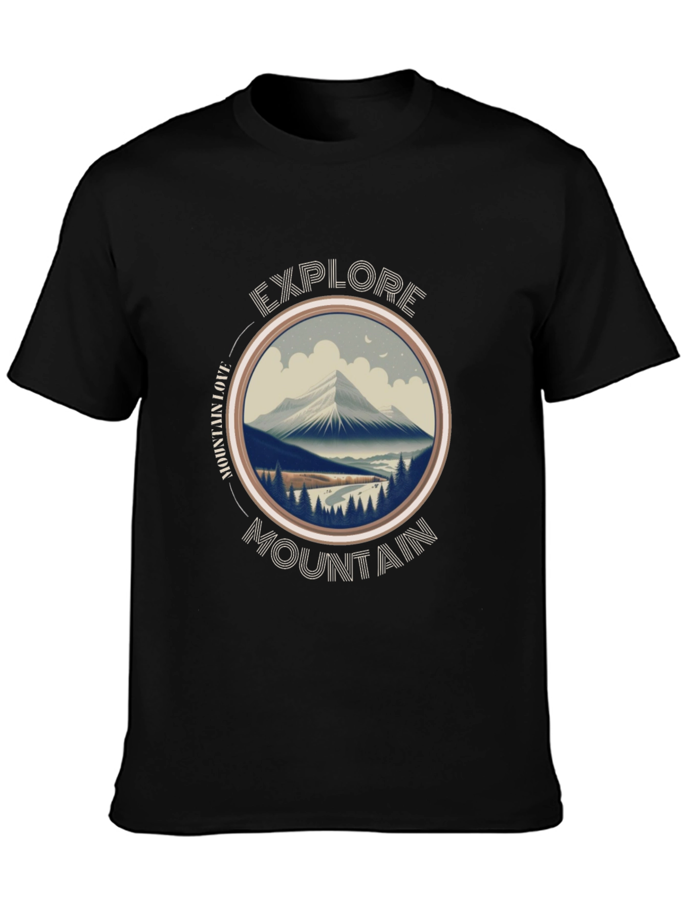 Explore Mountain Love Graphic Tee
