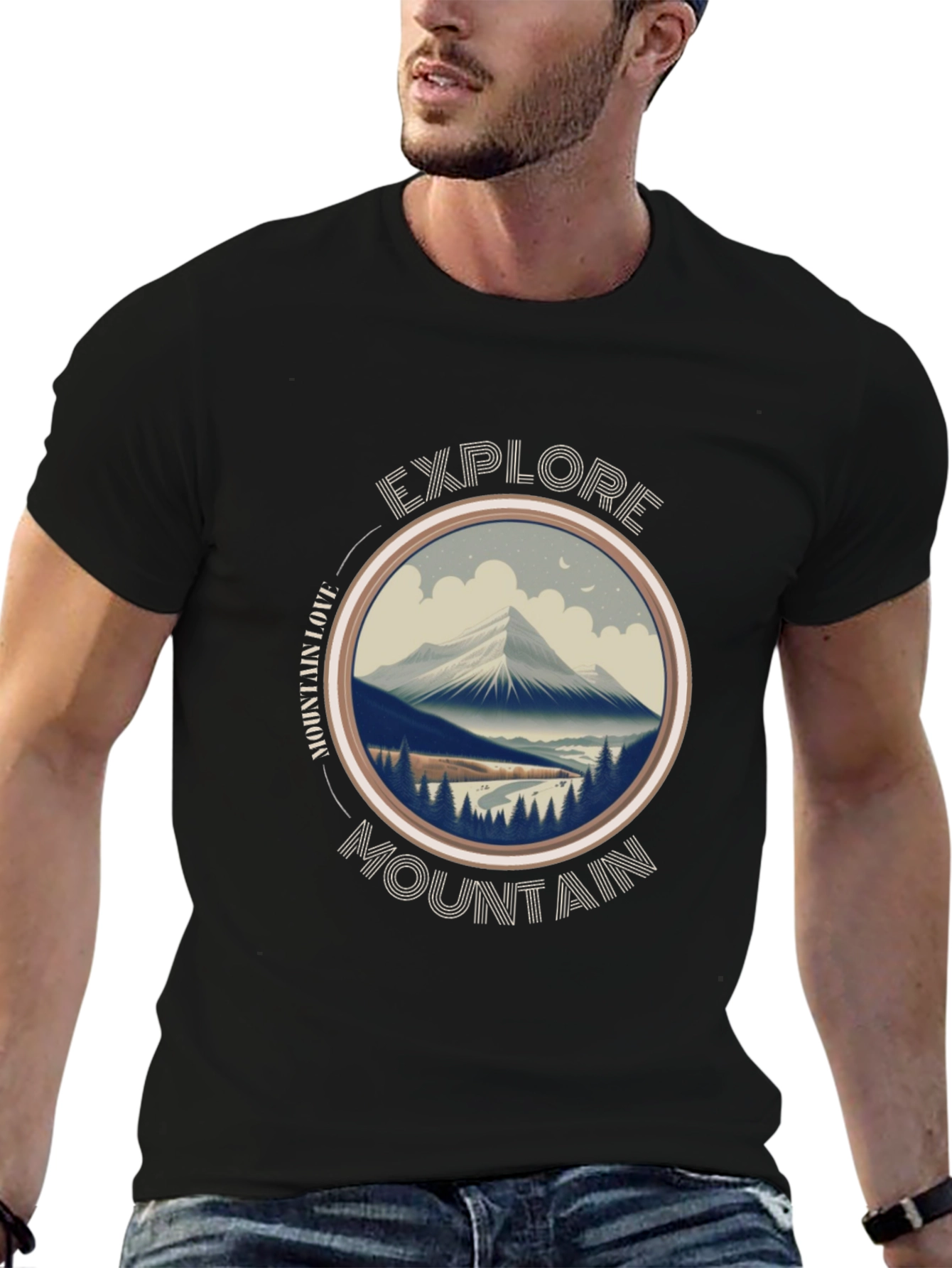 Explore Mountain Love Graphic Tee