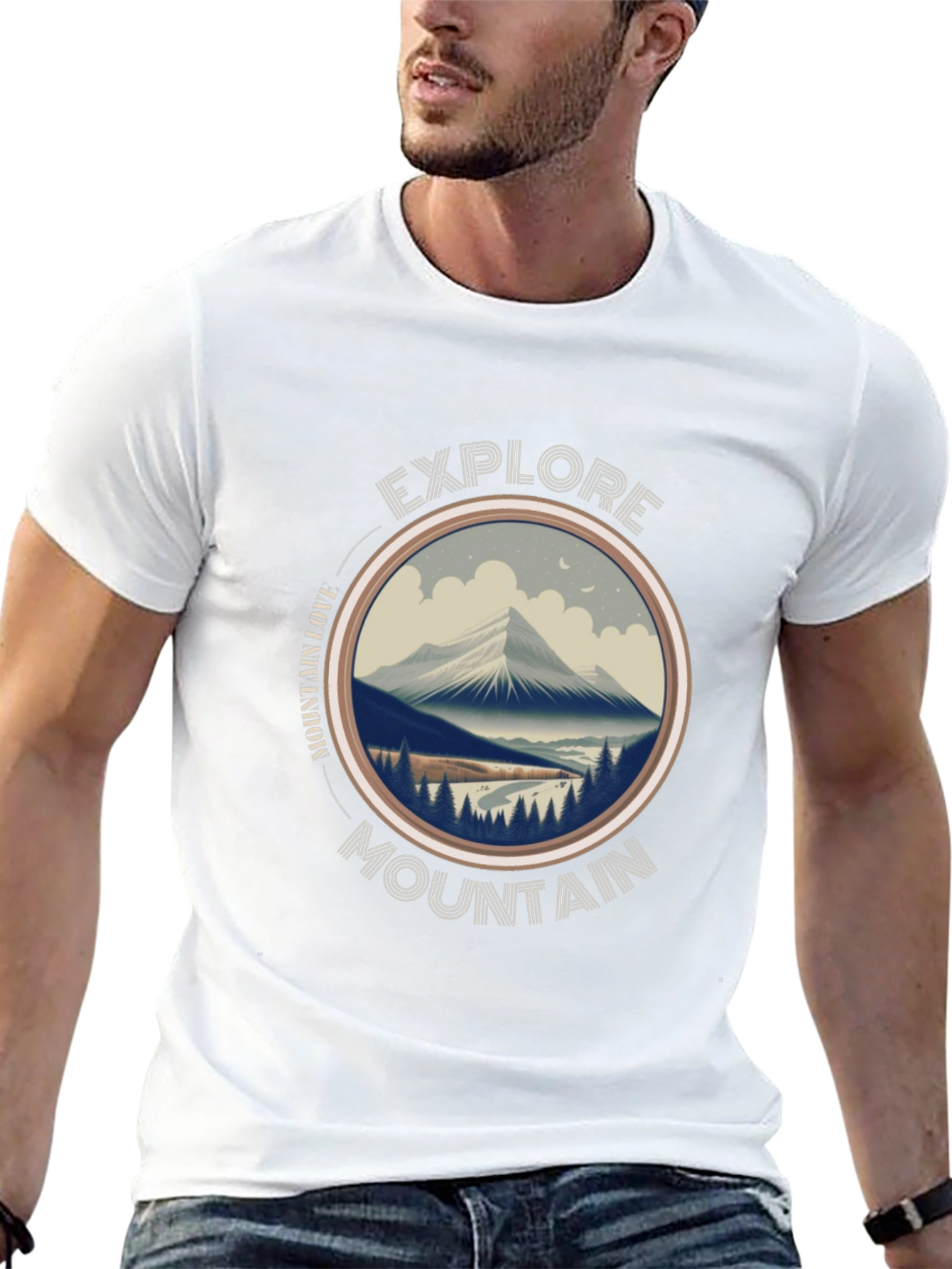 Explore Mountain Love Graphic Tee