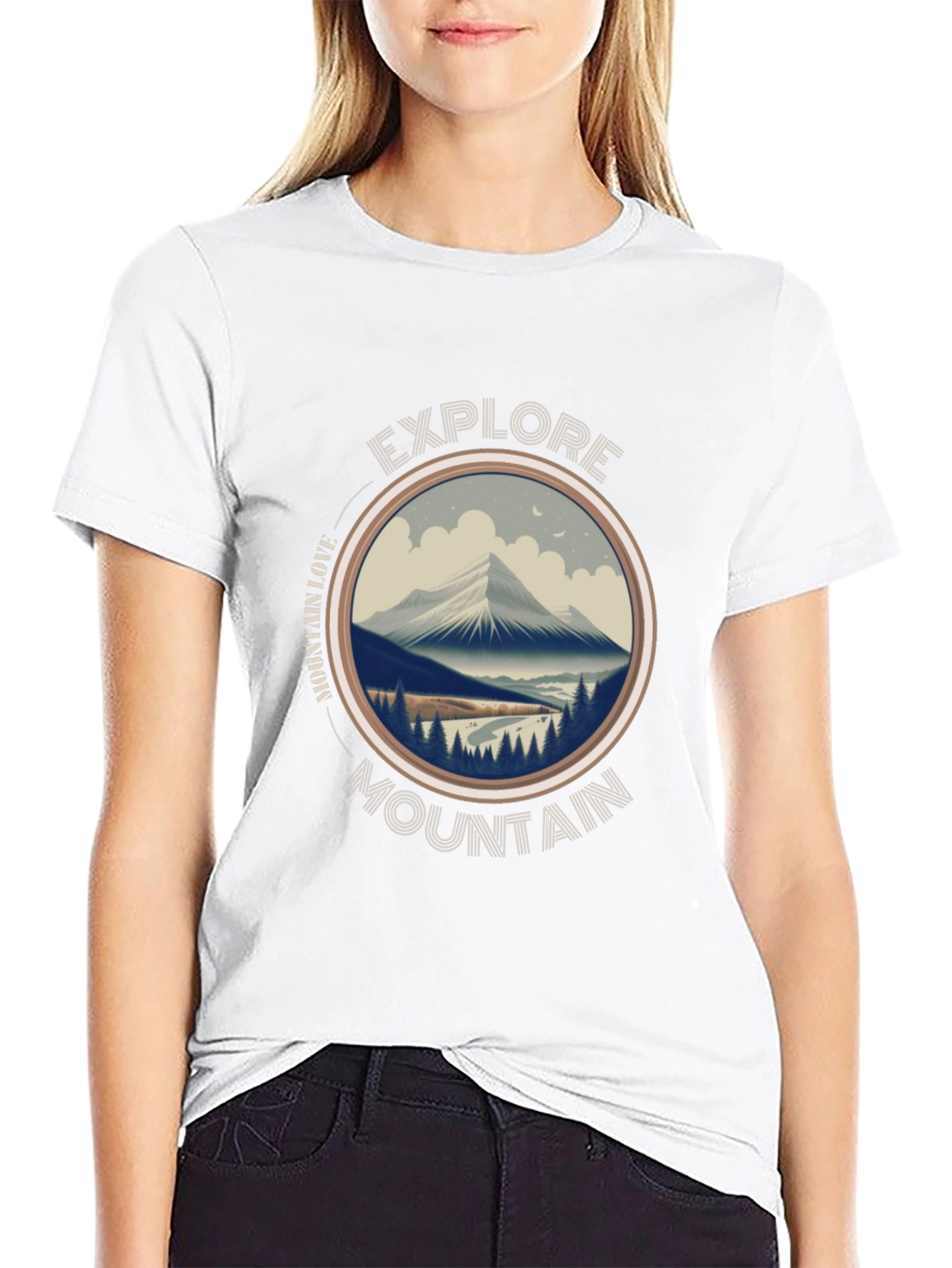 Explore Mountain Love Graphic Tee