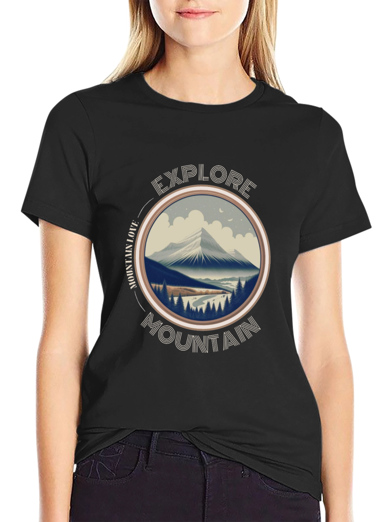 Explore Mountain Love Graphic Tee