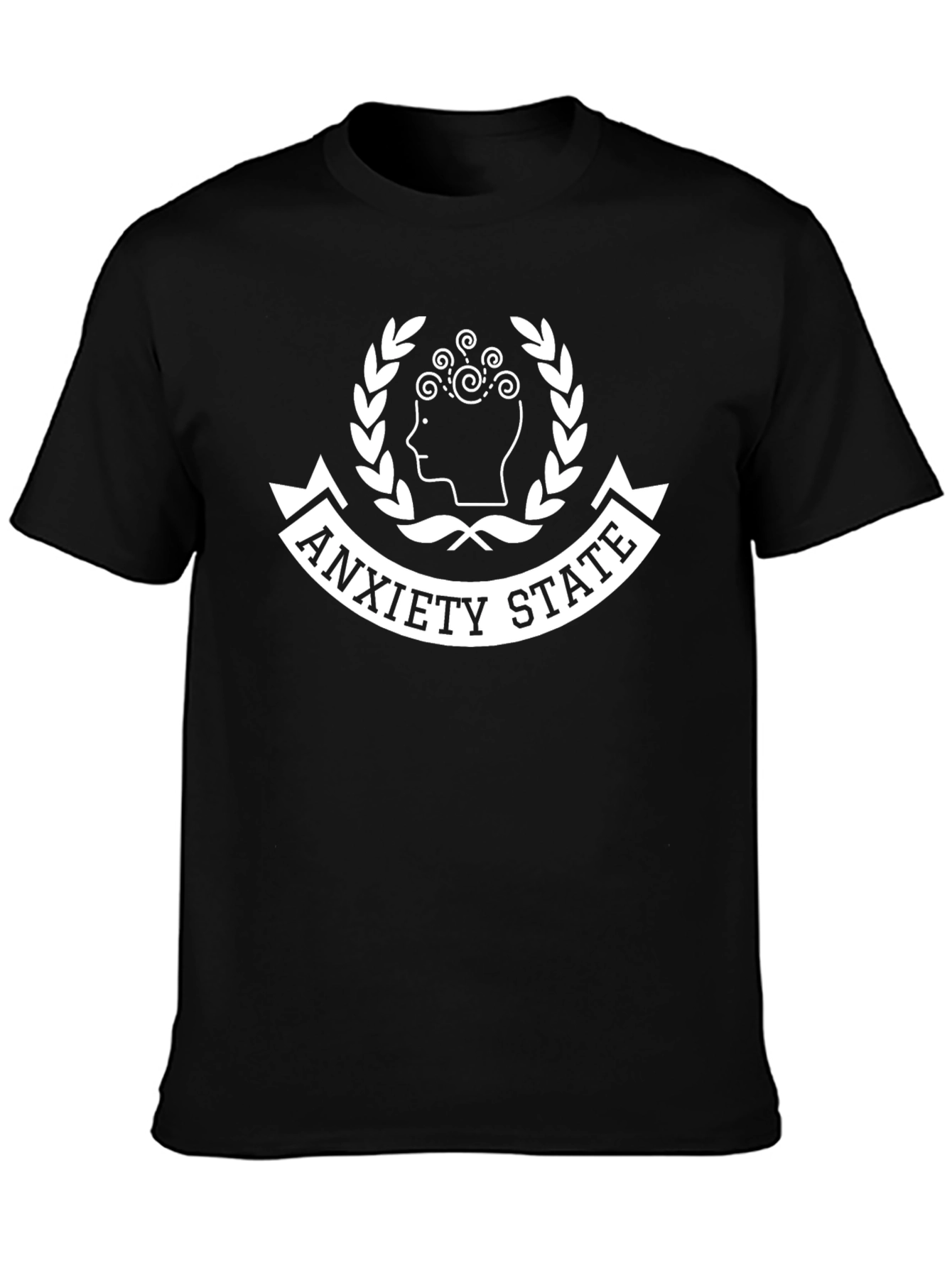 Anxiety State Graphic Tee - Black