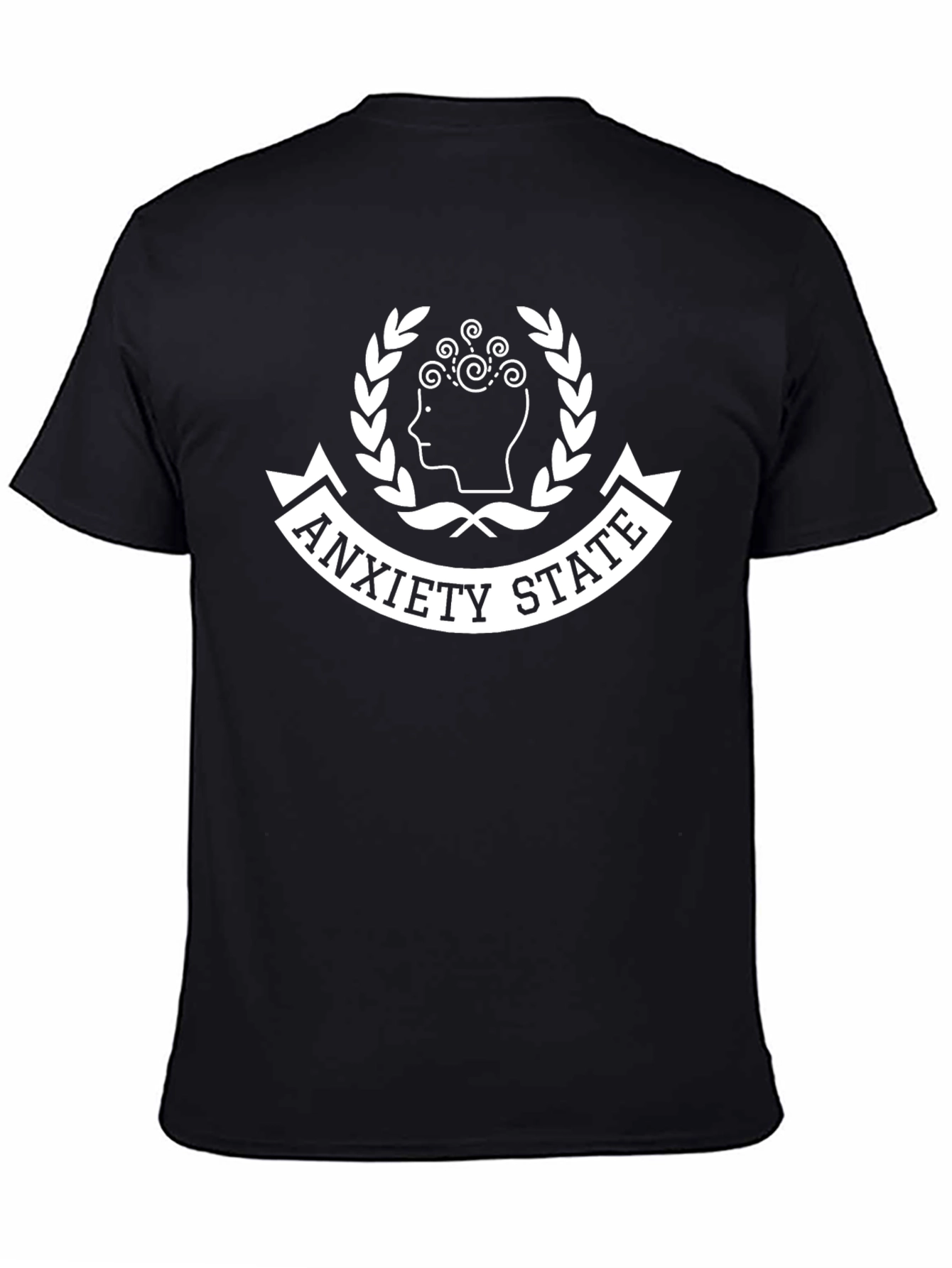 Anxiety State Graphic Tee - Black