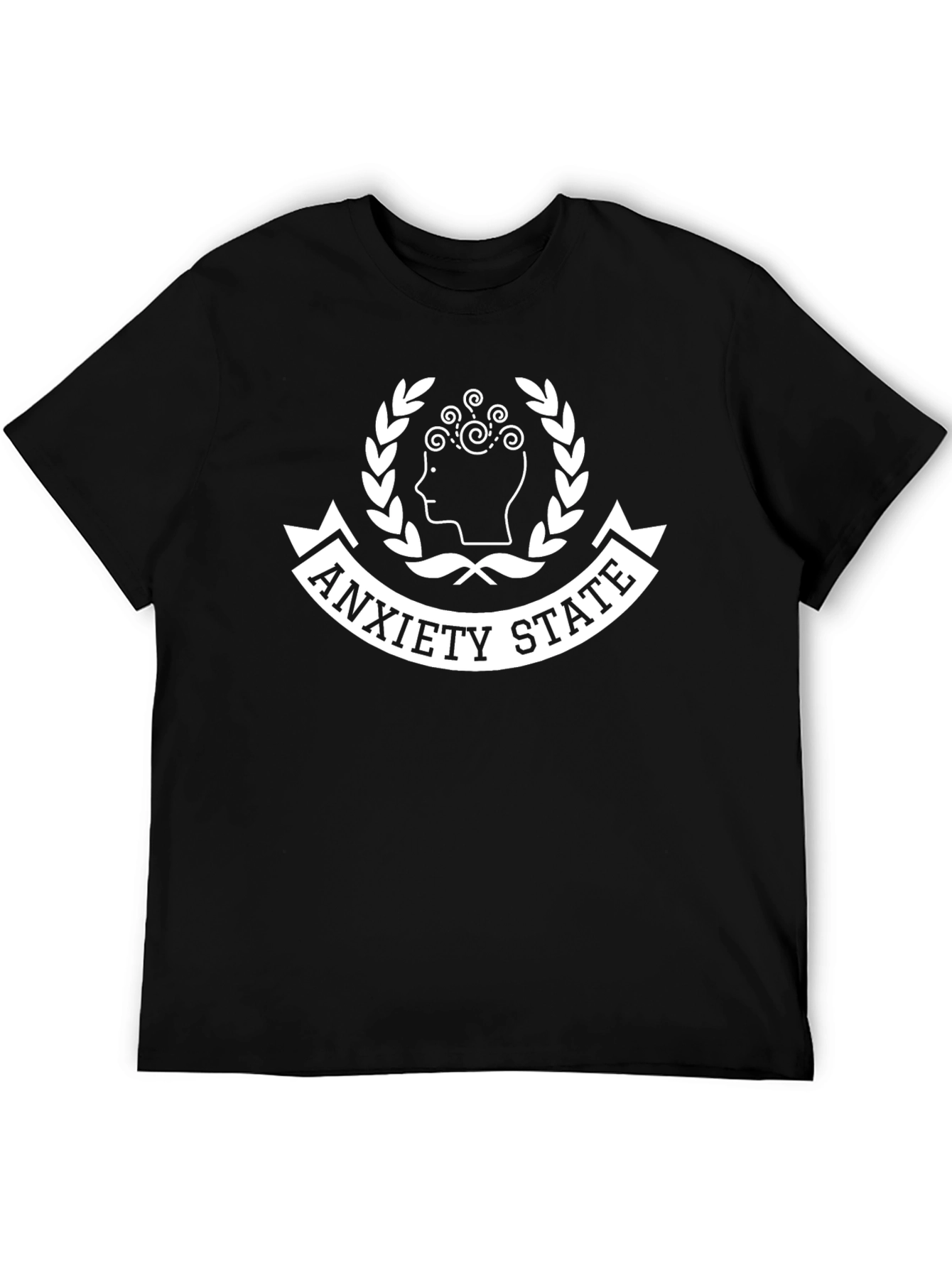 Anxiety State Graphic Tee - Black