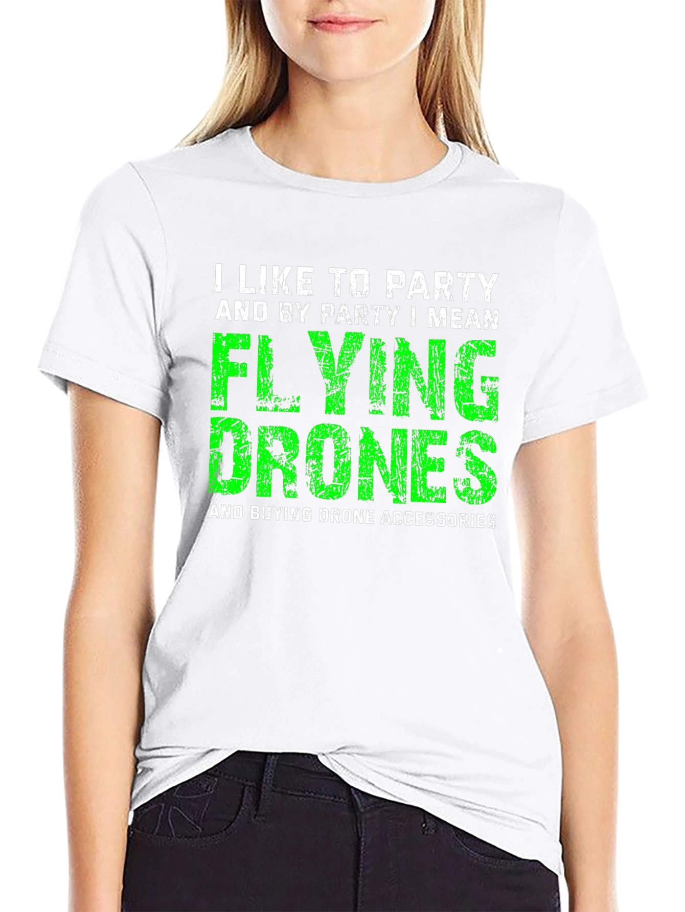 I Like to Party Flying Drones T-Shirt