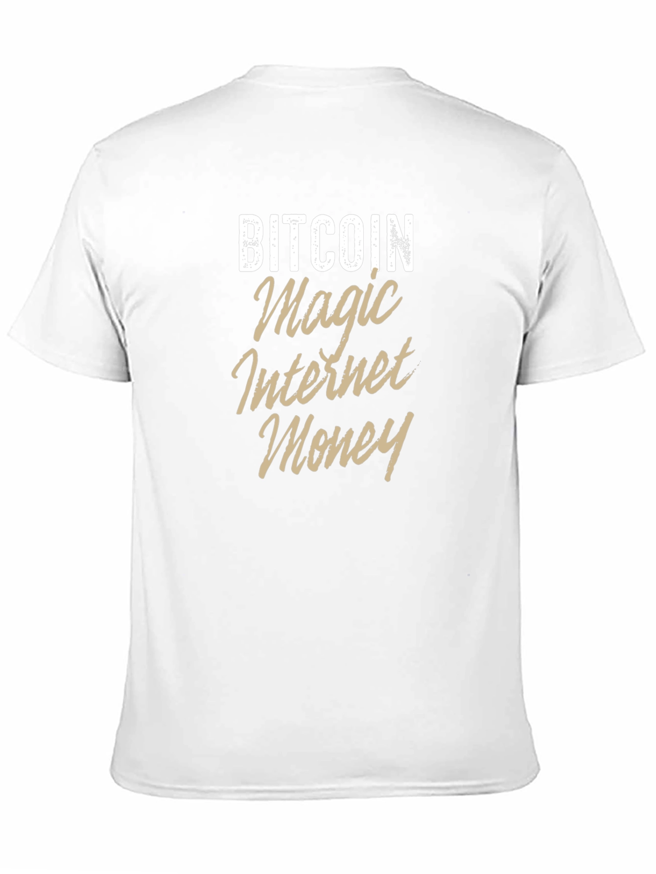 Bitcoin Magic Internet Money Black Tee