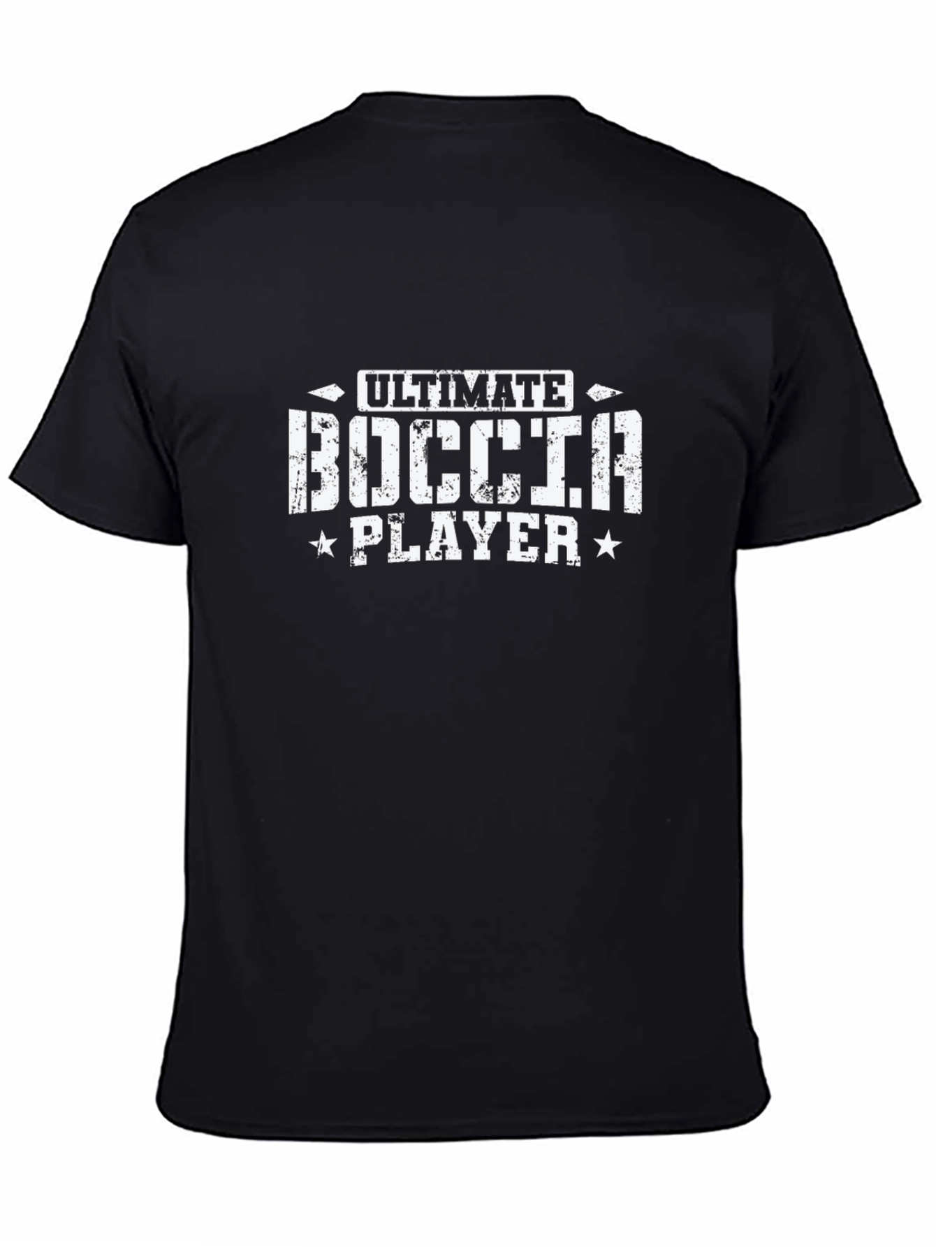 Ultimate Boccia Player Black T-Shirt