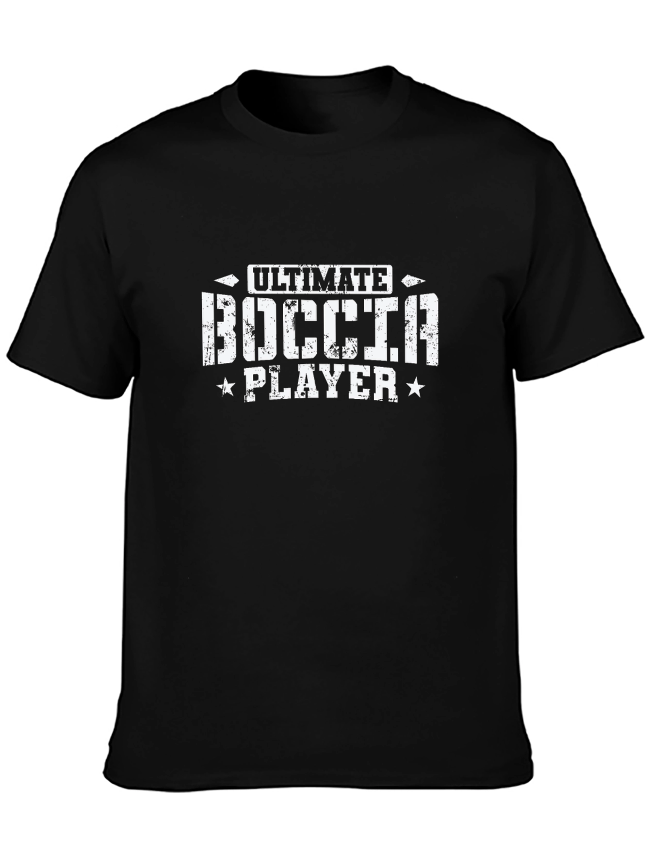 Ultimate Boccia Player Black T-Shirt