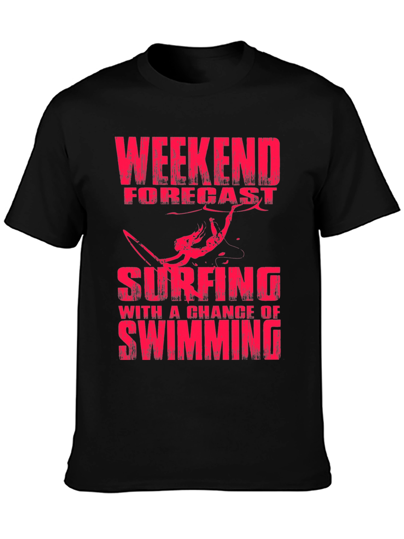 Weekend Forecast Surfing T-Shirt