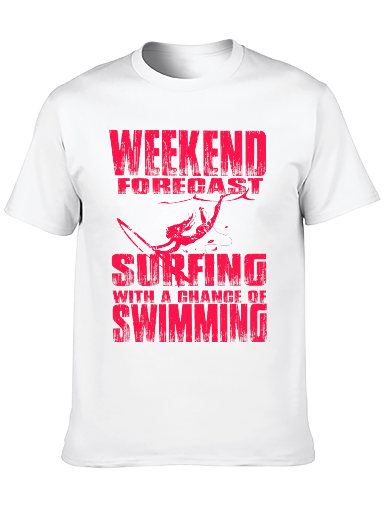 Weekend Forecast Surfing T-Shirt
