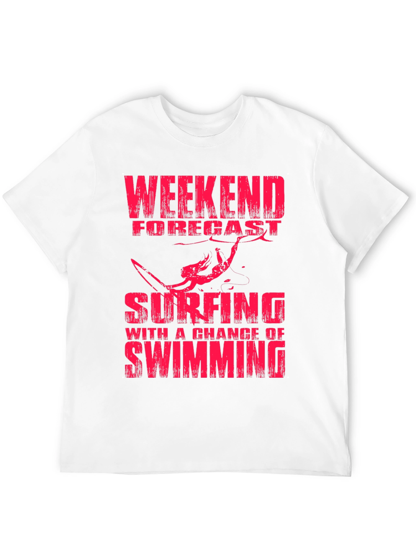Weekend Forecast Surfing T-Shirt