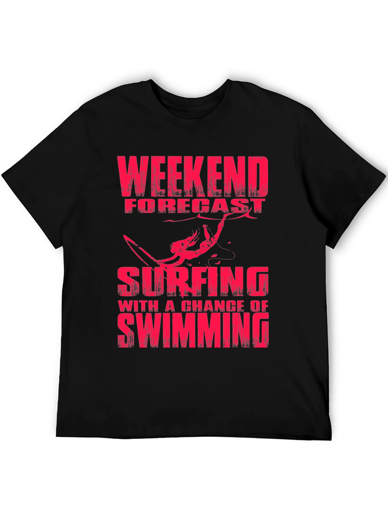 Weekend Forecast Surfing T-Shirt