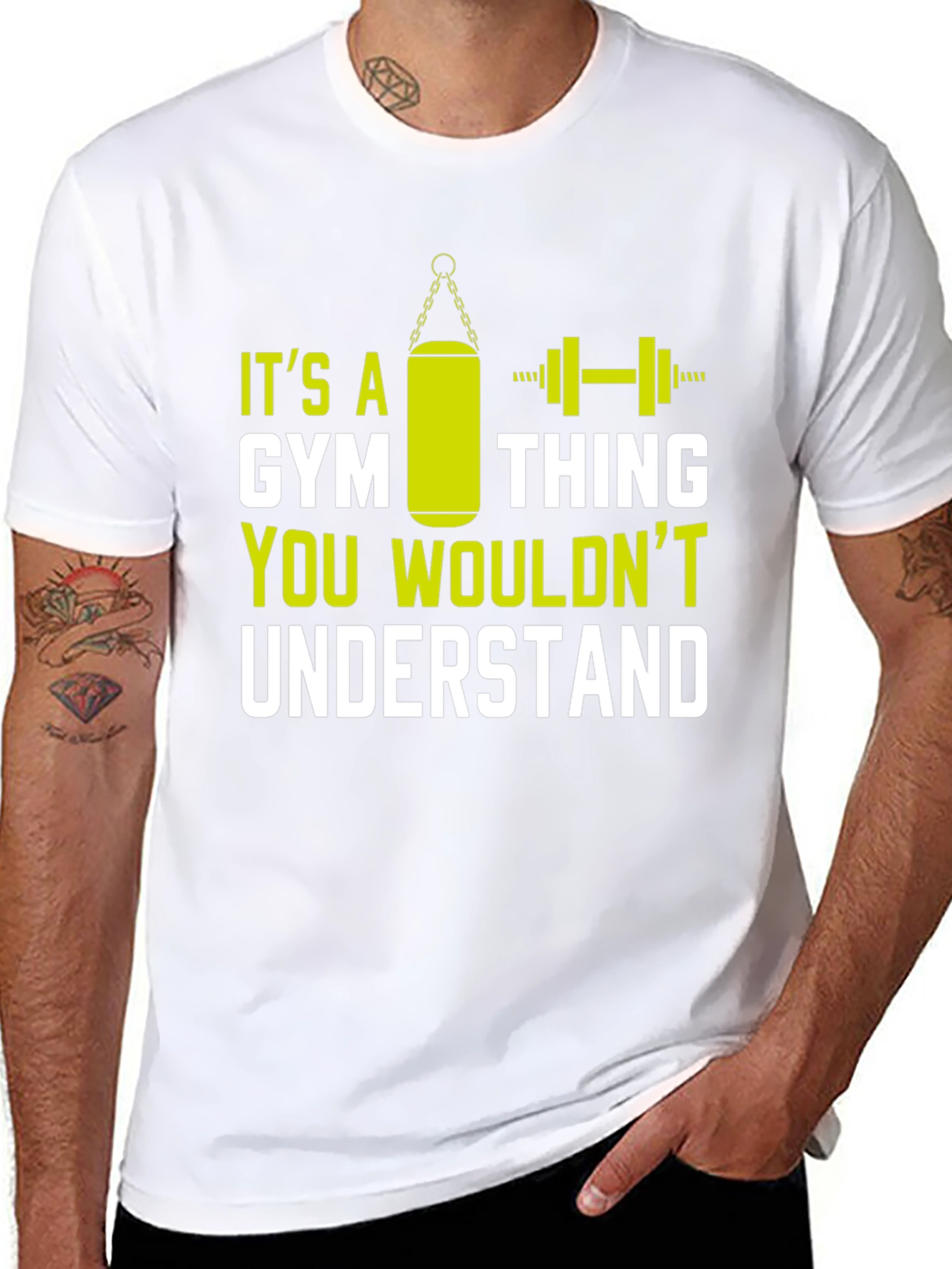 Its A Gym Thing T-Shirt Funny Workout Tee