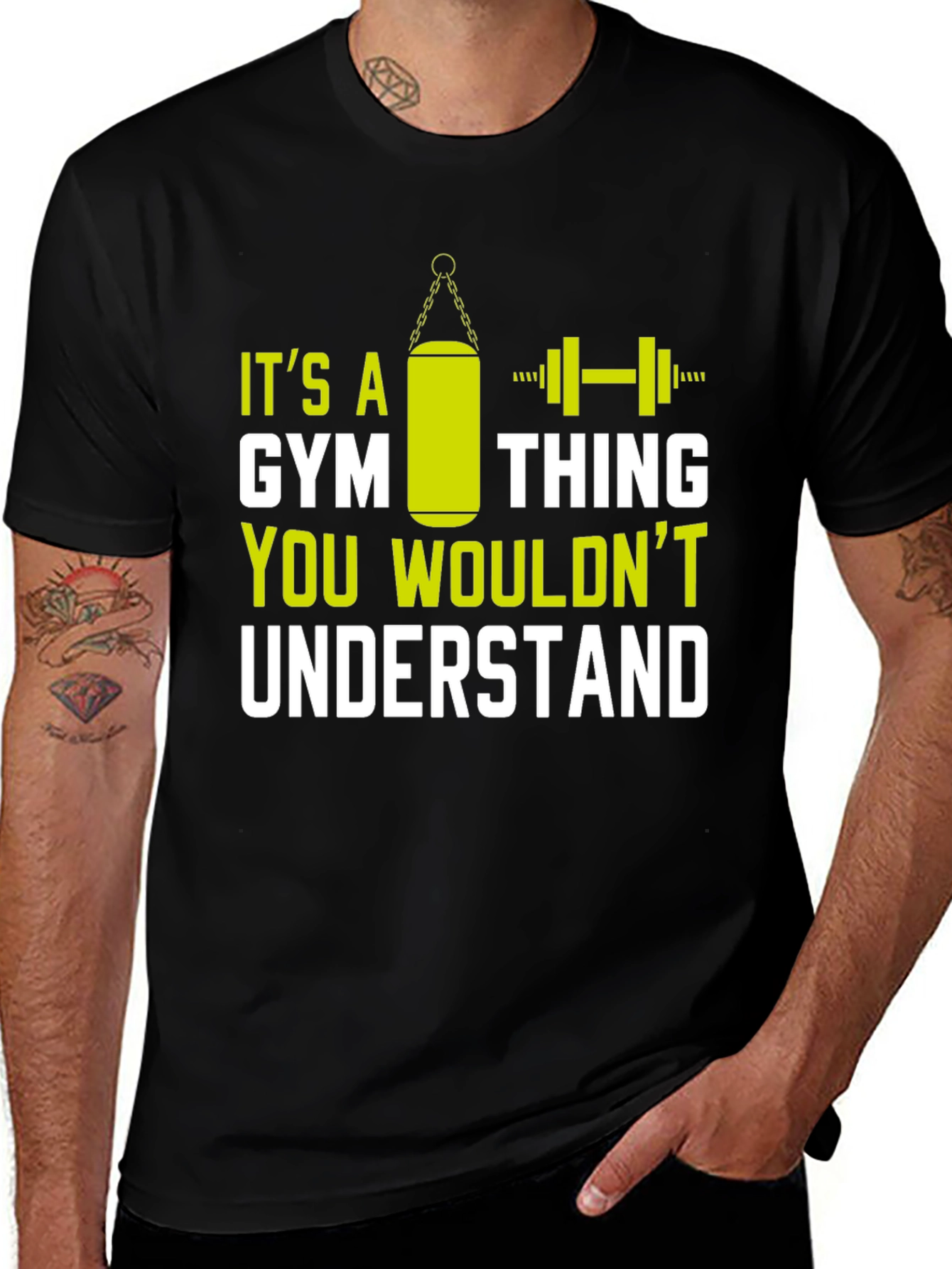 Its A Gym Thing T-Shirt Funny Workout Tee
