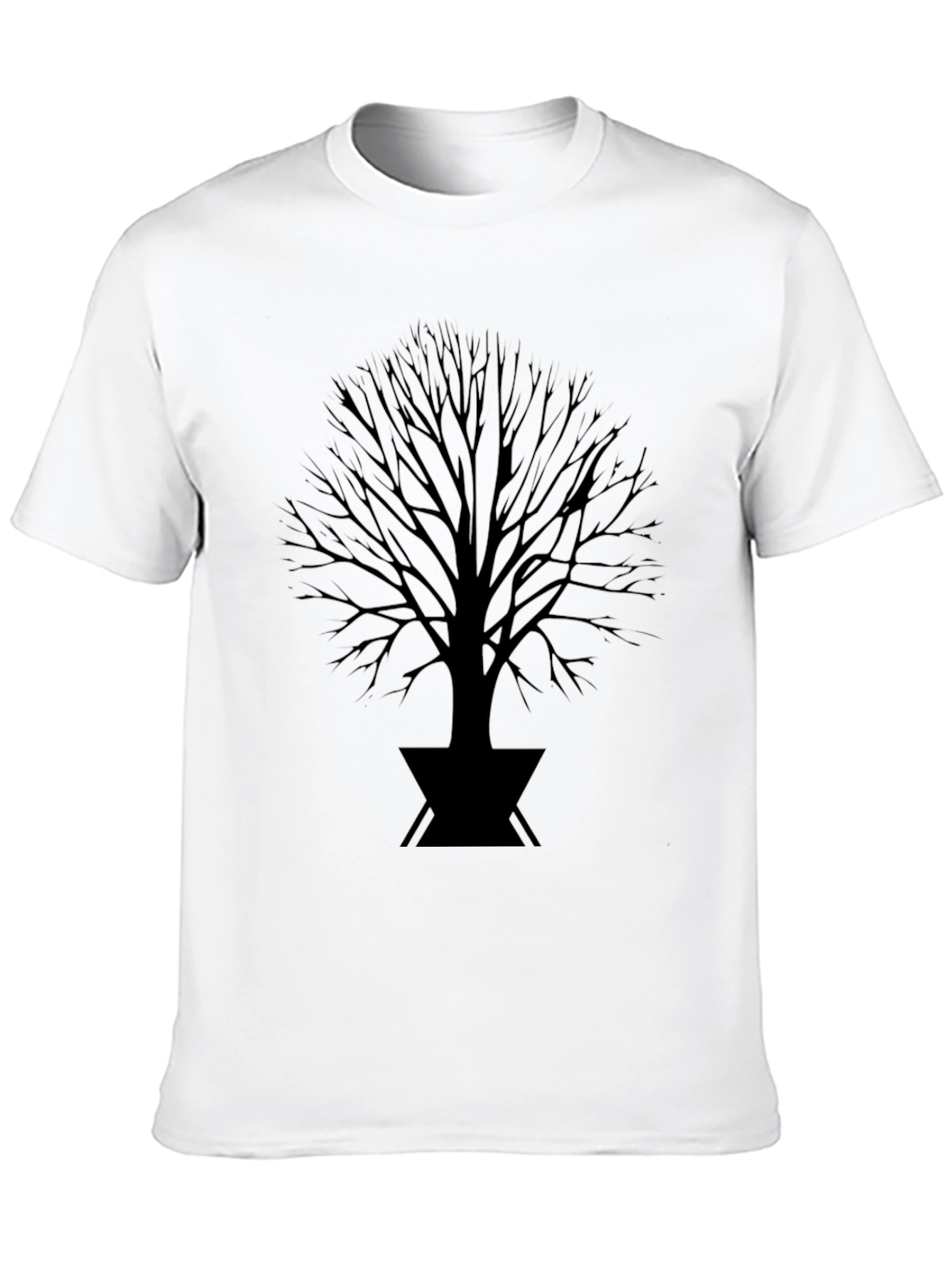 Black Tree Graphic Tee - Stylish Mens T-Shirt