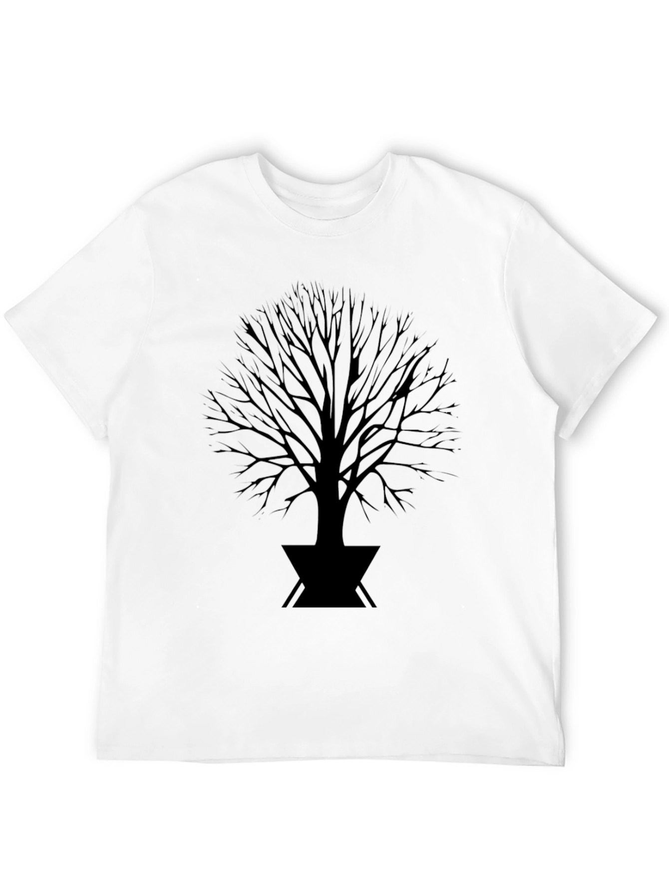 Black Tree Graphic Tee - Stylish Mens T-Shirt