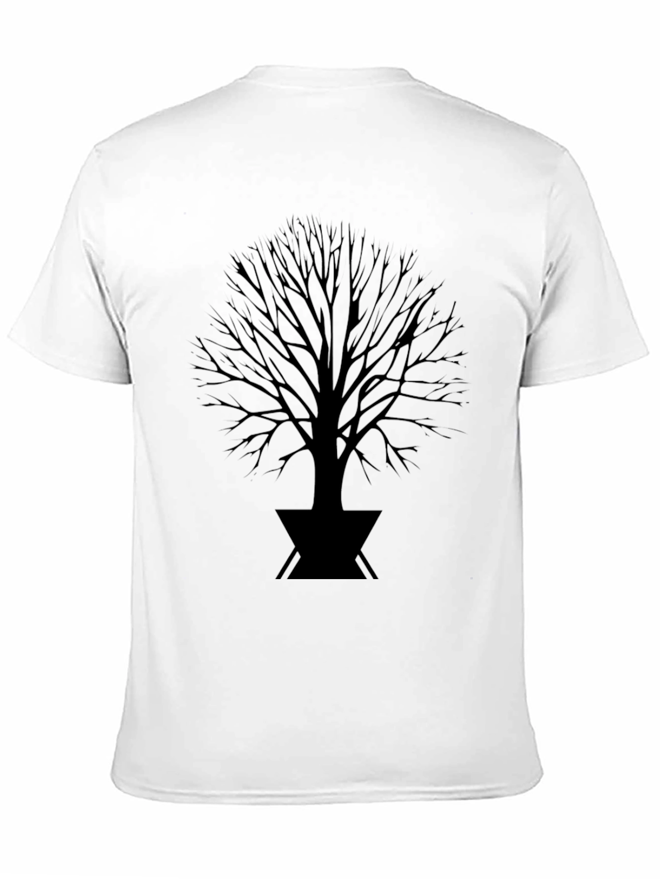 Black Tree Graphic Tee - Stylish Mens T-Shirt