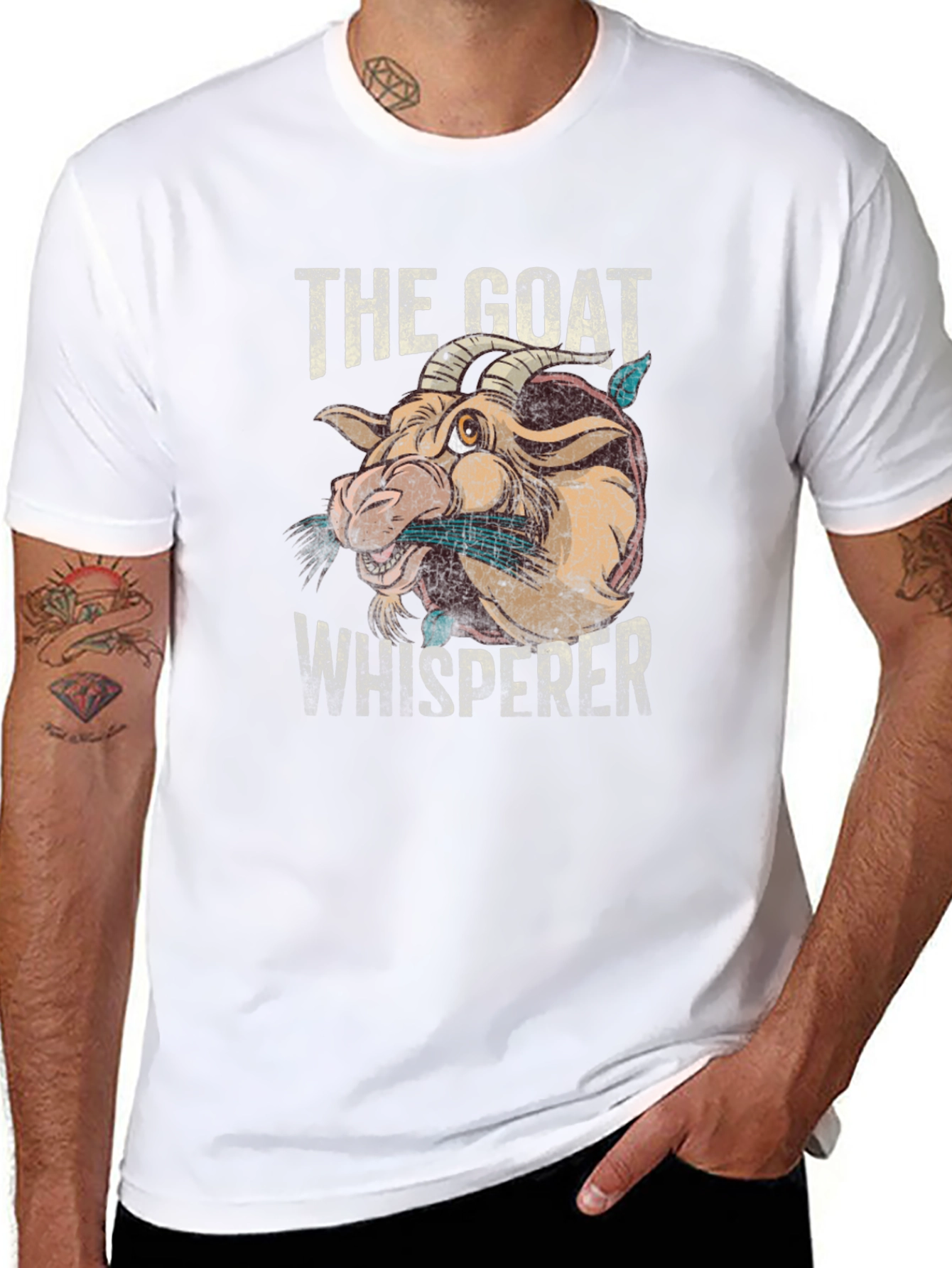 The Goat Whisperer Graphic T-Shirt