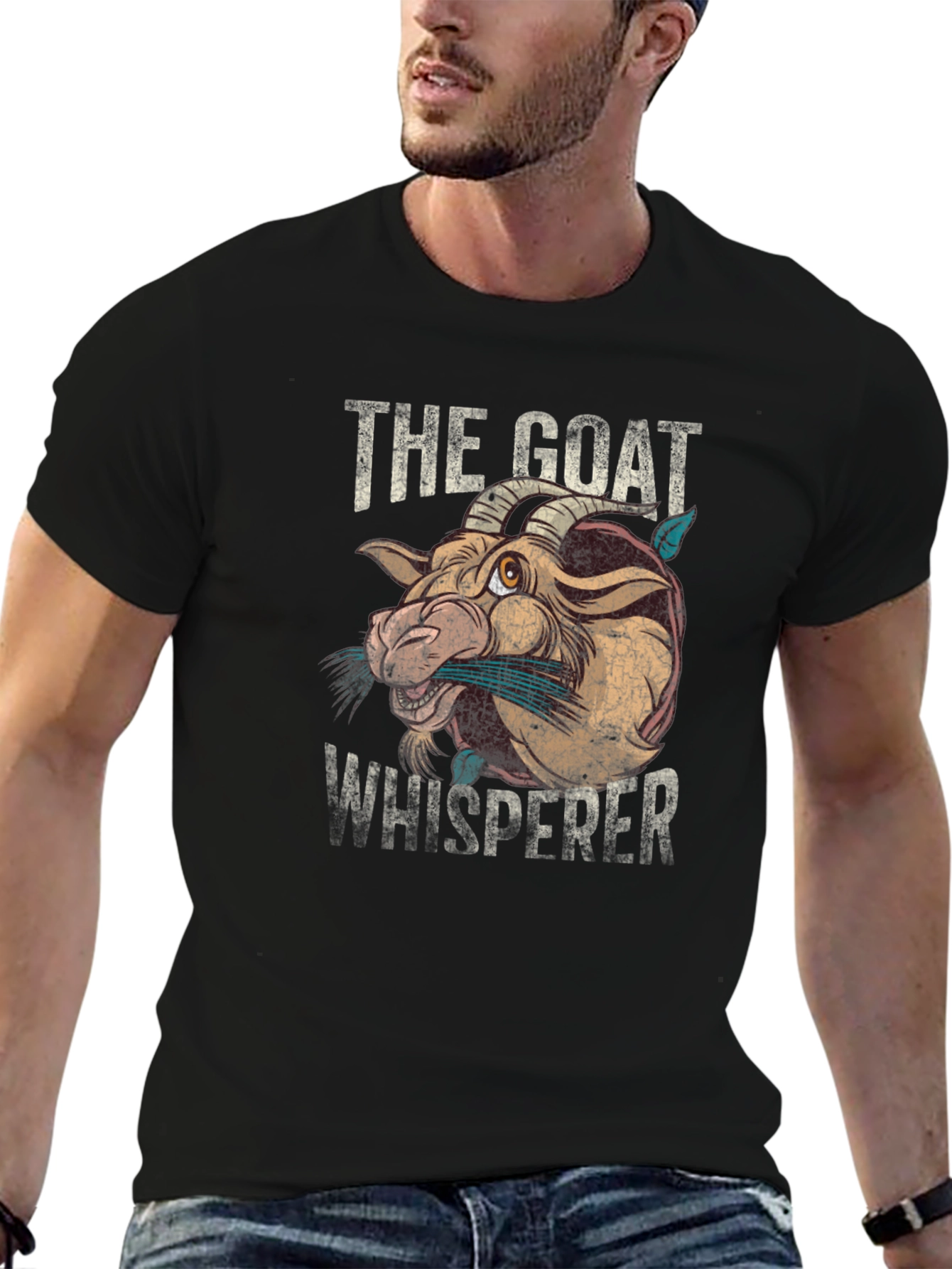 The Goat Whisperer Graphic T-Shirt