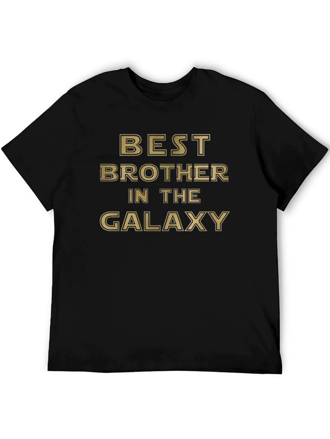 Best Brother in the Galaxy Black T-Shirt