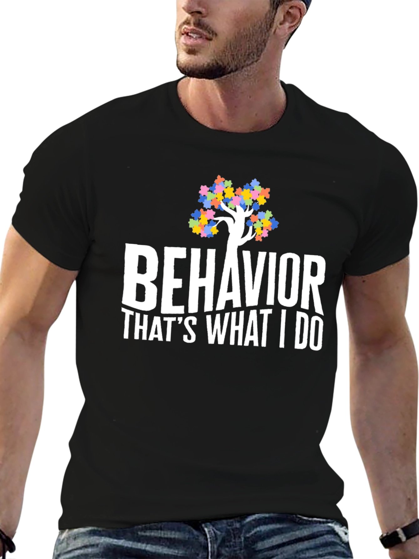 Behavior Thats What I Do Autism Awareness T-Shirt