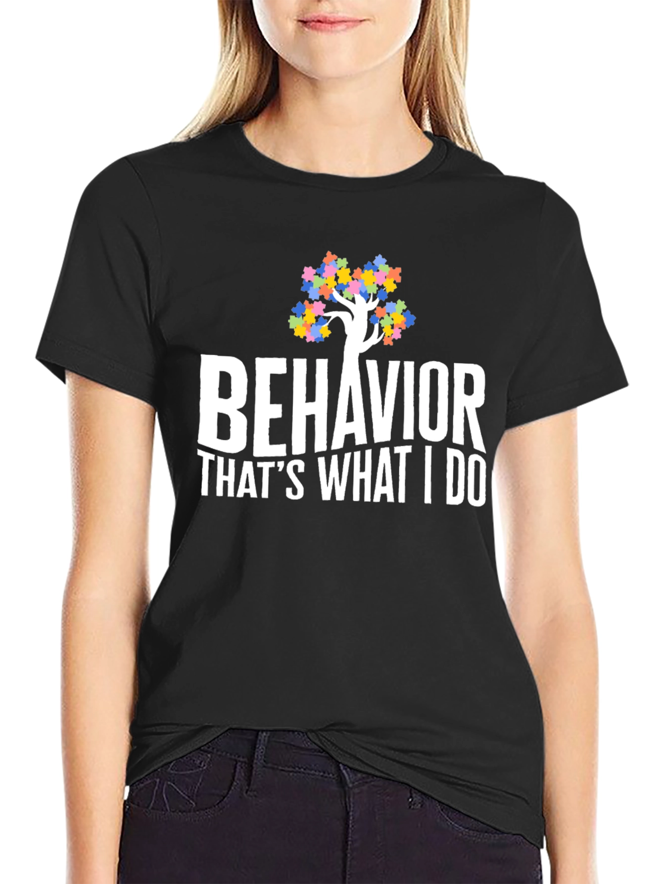 Behavior Thats What I Do Autism Awareness T-Shirt
