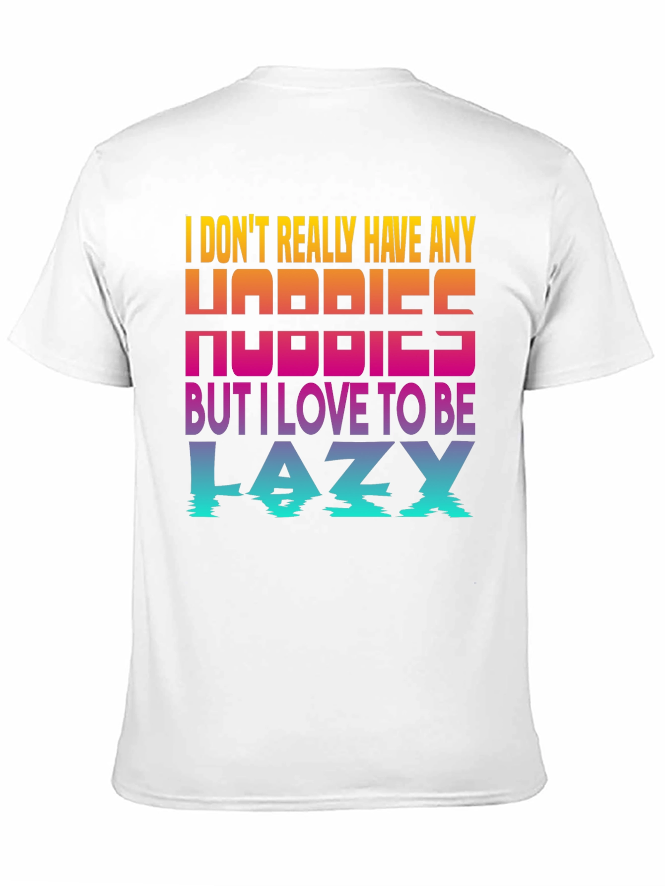 Lazy Hobbies Graphic Tee - Black