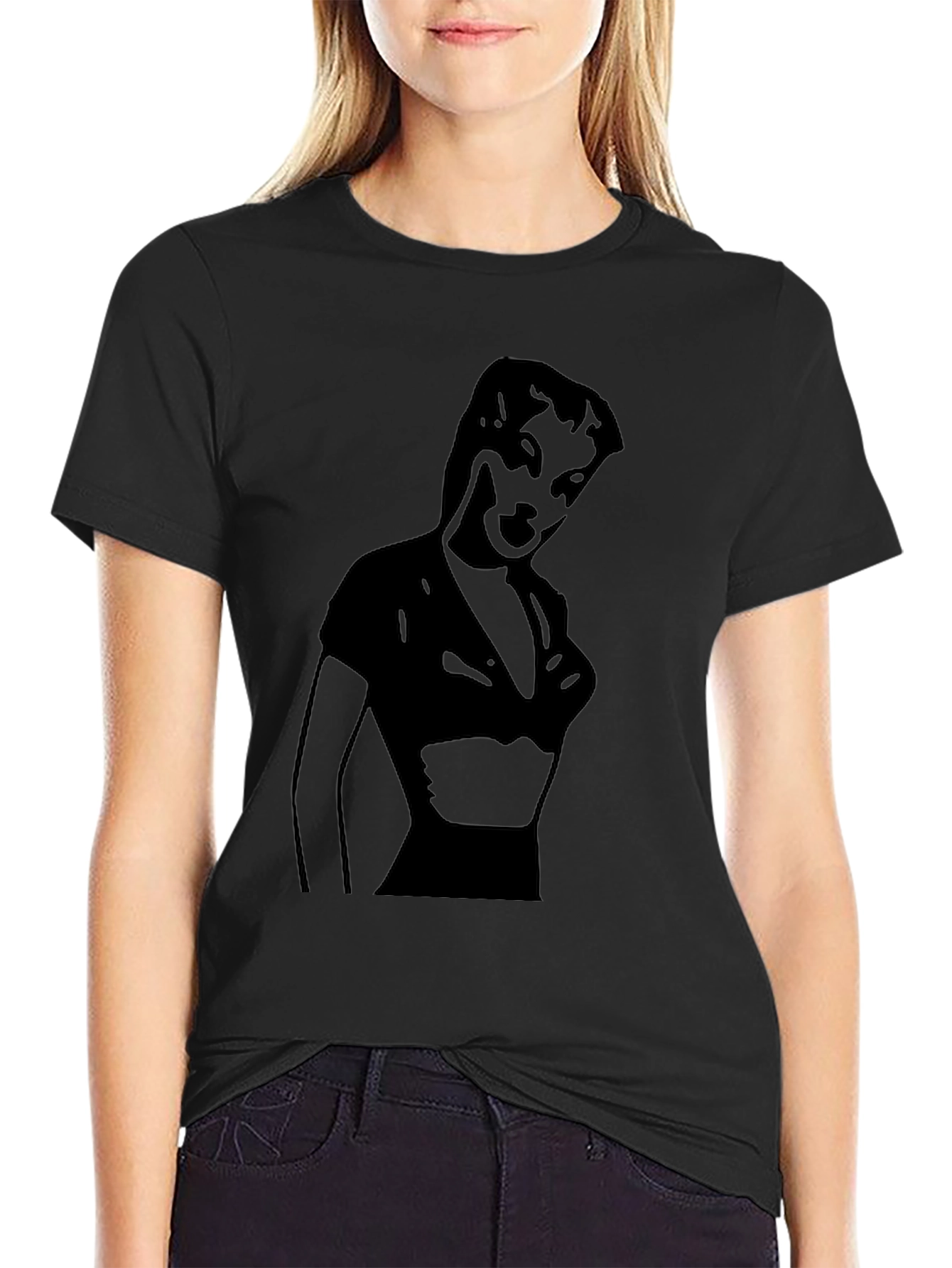 Classic Silhouette Tee - Retro Style Graphic Shirt