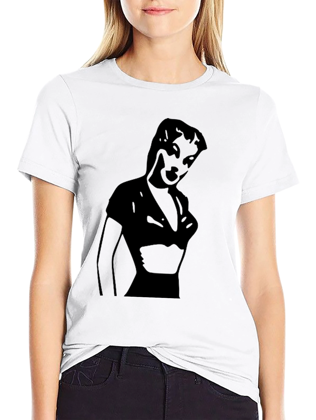 Classic Silhouette Tee - Retro Style Graphic Shirt