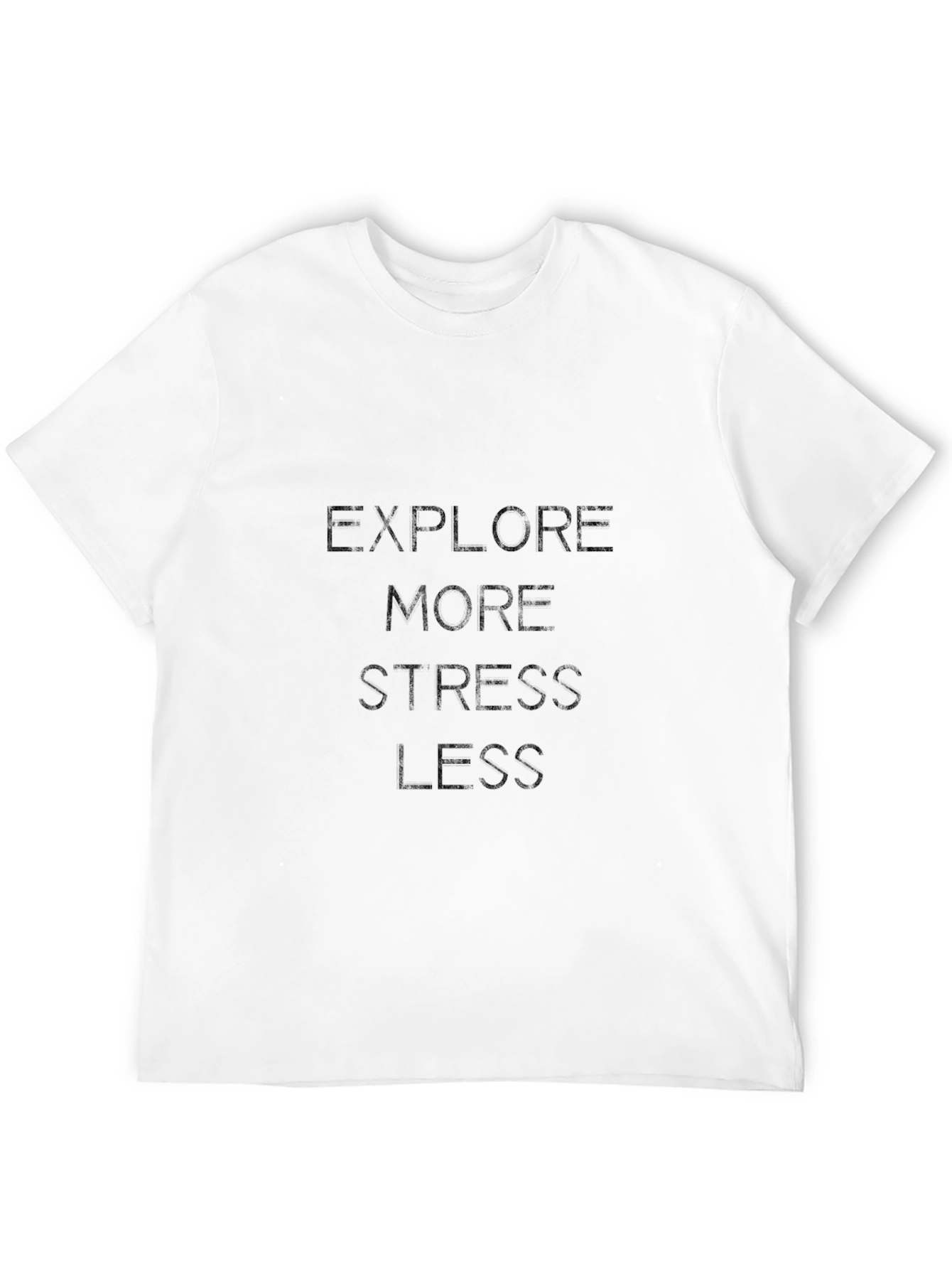 Explore More Stress Less Graphic Tee