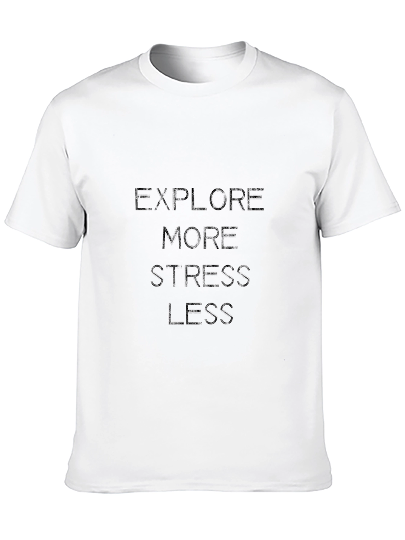 Explore More Stress Less Graphic Tee
