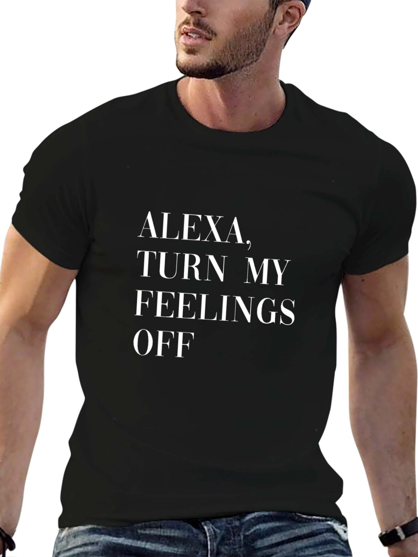 Alexa Turn My Feelings Off Graphic Tee