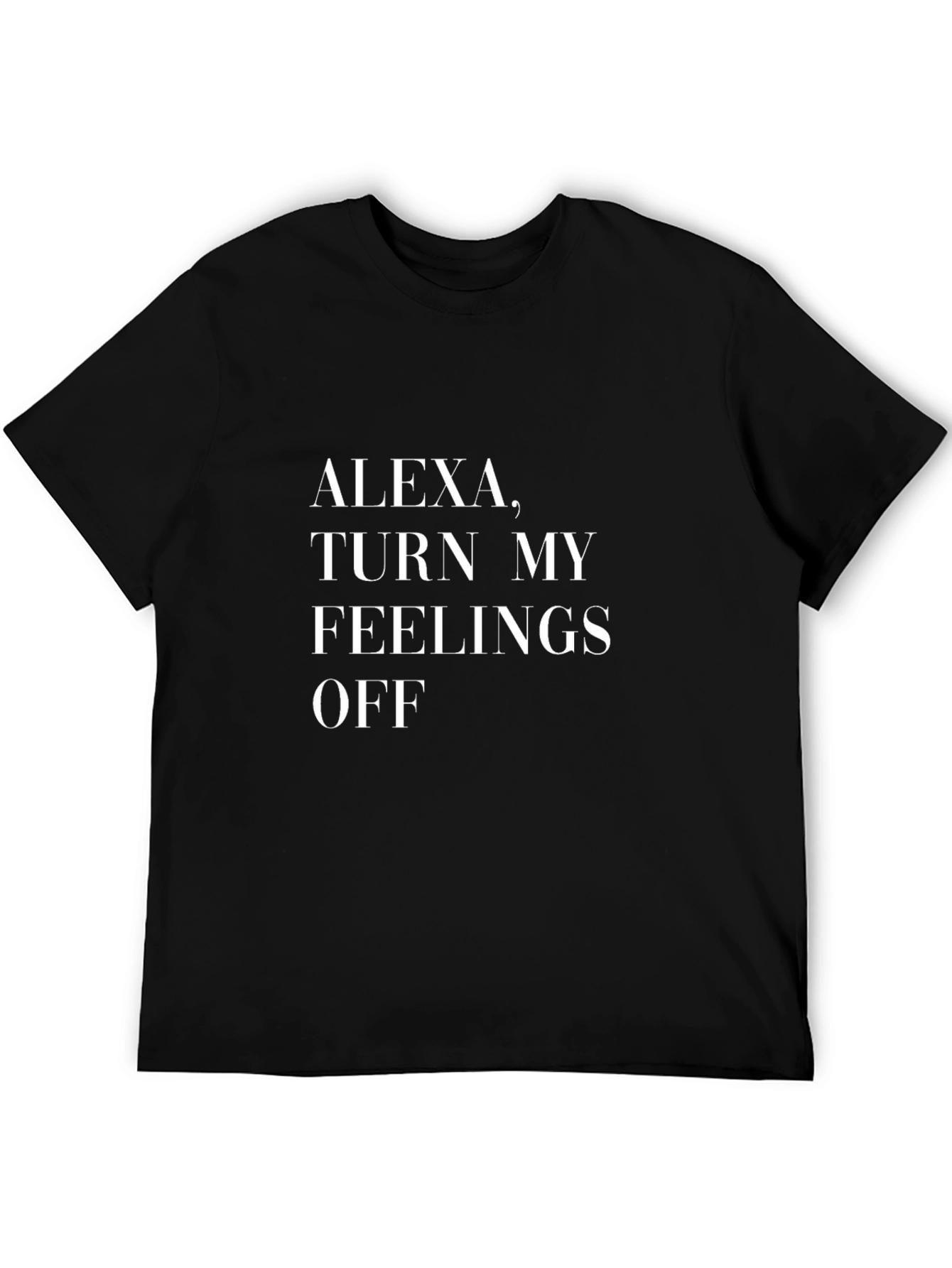 Alexa Turn My Feelings Off Graphic Tee