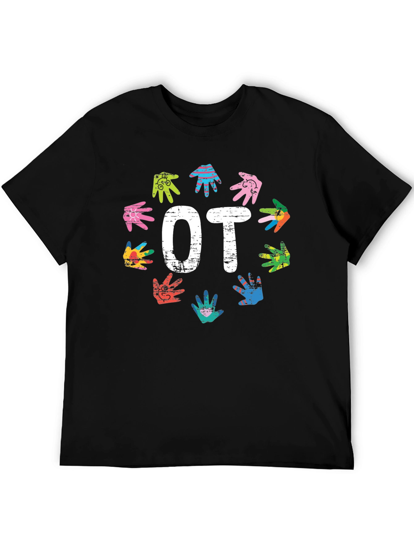 OT Occupational Therapy Hands T-Shirt