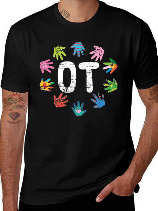 OT Occupational Therapy Hands T-Shirt