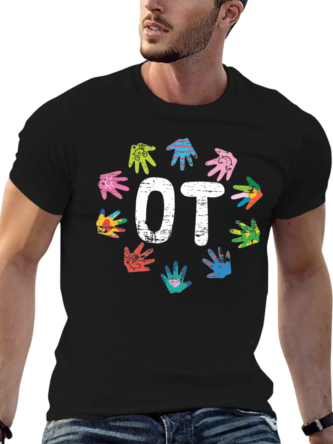 OT Occupational Therapy Hands T-Shirt